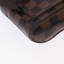 LOUIS VUITTON Damier Ebene Geronimos Shoulder Bag N51994 LV Auth 191787-17