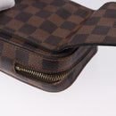 LOUIS VUITTON Damier Ebene Geronimos Shoulder Bag N51994 LV Auth 191787-18