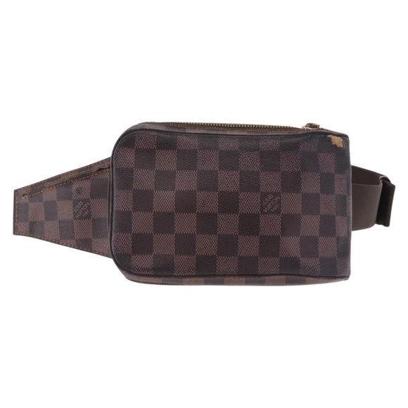 LOUIS VUITTON Damier Ebene Geronimos Shoulder Bag N51994 LV Auth 191787