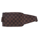 LOUIS VUITTON Damier Ebene Geronimos Shoulder Bag N51994 LV Auth 191787-2