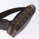 LOUIS VUITTON Damier Ebene Geronimos Shoulder Bag N51994 LV Auth 191787-6