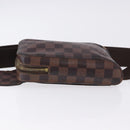 LOUIS VUITTON Damier Ebene Geronimos Shoulder Bag N51994 LV Auth 191787-5