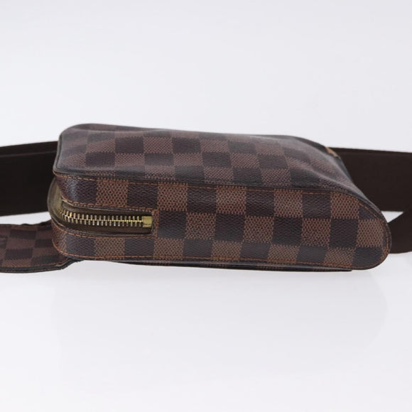 LOUIS VUITTON Damier Ebene Geronimos Shoulder Bag N51994 LV Auth 191787