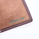 Christian Dior Trotter Canvas Accessory Case Brown Gold Tone Auth 191790V-12