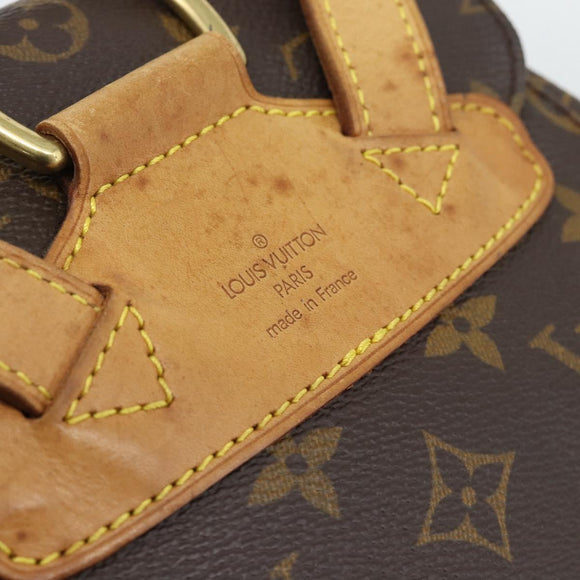 LOUIS VUITTON Monogram Montsouris MM Backpack M51136 LV Auth 191792