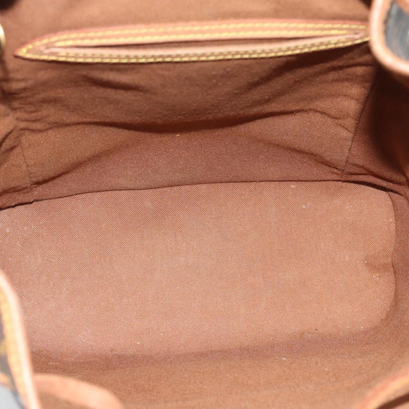 LOUIS VUITTON Monogram Montsouris MM Backpack M51136 LV Auth 191792