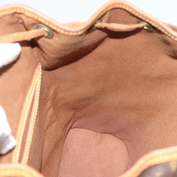 LOUIS VUITTON Monogram Montsouris MM Backpack M51136 LV Auth 191792