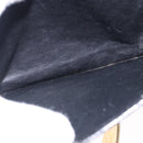 CELINE Horse Carriage Shoulder Bag Leather Black Auth 191795-21