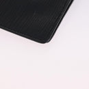 LOUIS VUITTON Epi Agenda PM Day Planner Cover Black R20052 LV Auth 191796-15