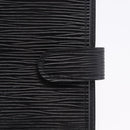 LOUIS VUITTON Epi Agenda PM Day Planner Cover Black R20052 LV Auth 191796-17