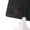 LOUIS VUITTON Epi Agenda PM Day Planner Cover Black R20052 LV Auth 191796-18