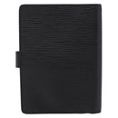 LOUIS VUITTON Epi Agenda PM Day Planner Cover Black R20052 LV Auth 191796-2