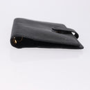 LOUIS VUITTON Epi Agenda PM Day Planner Cover Black R20052 LV Auth 191796-6