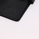 LOUIS VUITTON Epi Agenda PM Day Planner Cover Black R20052 LV Auth 191796-14