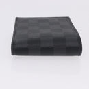 LOUIS VUITTON Damier Grafitte Portefeuille Amerigo Wallet N60053 LV Auth 191797M-3