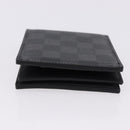 LOUIS VUITTON Damier Grafitte Portefeuille Amerigo Wallet N60053 LV Auth 191797M-4