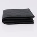 LOUIS VUITTON Damier Grafitte Portefeuille Amerigo Wallet N60053 LV Auth 191797M-6