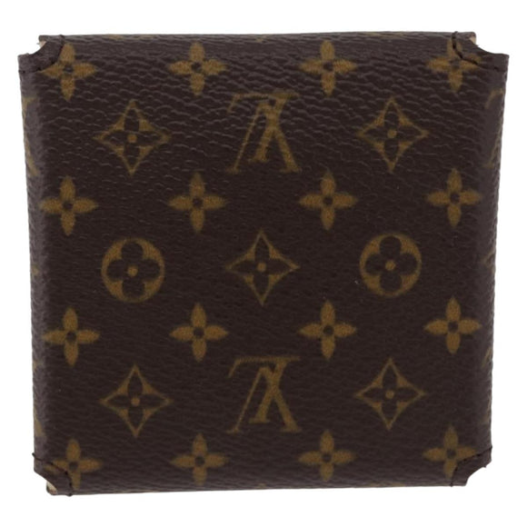 LOUIS VUITTON Monogram Jewelry Accessory Case LV Auth 191798V