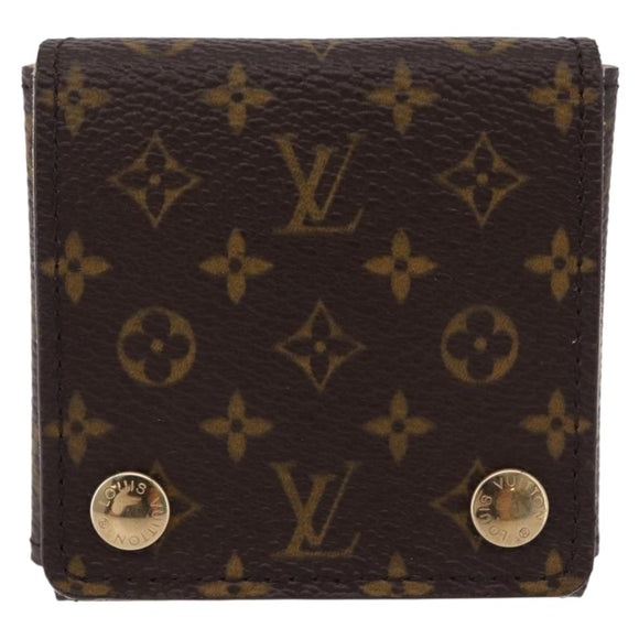 LOUIS VUITTON Monogram Jewelry Accessory Case LV Auth 191799V