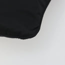 PRADA Shoulder Bag Nylon Black Silver Auth 191800V-10