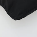 PRADA Shoulder Bag Nylon Black Silver Auth 191800V-11