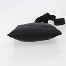 PRADA Shoulder Bag Nylon Black Silver Auth 191800V-9