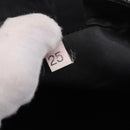 PRADA Pouch Nylon Black Silver Auth 191801-12