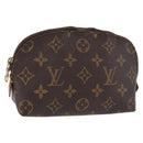 LOUIS VUITTON Monogram Pochette Cosmetic PM Cosmetic Pouch M47515 LV Auth 191802-1