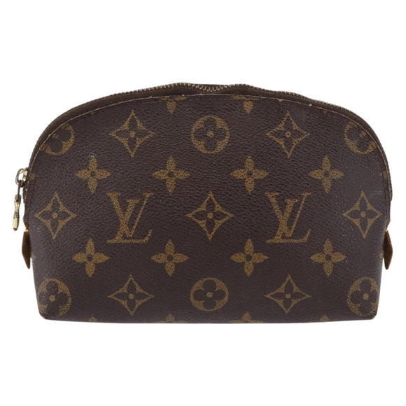 LOUIS VUITTON Monogram Pochette Cosmetic PM Cosmetic Pouch M47515 LV Auth 191802