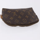 LOUIS VUITTON Monogram Pochette Cosmetic PM Cosmetic Pouch M47515 LV Auth 191802-5