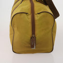 PRADA Boston Bag Hand Bag Nylon 3 Set Khaki Blue Auth 191805-4