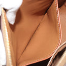CELINE Macadam Canvas Hand Bag PVC Leather Brown Gold Auth 191819A-22