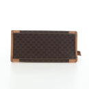 CELINE Macadam Canvas Hand Bag PVC Leather Brown Gold Auth 191821V-5