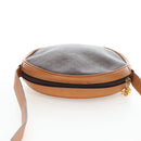 CELINE Macadam Canvas Shoulder Bag PVC Leather Brown Gold Auth 191822V-6