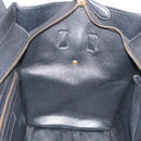 CELINE Luggage Hand Bag Canvas Black Gold Auth 191825V-21