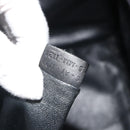 CELINE Luggage Hand Bag Canvas Black Gold Auth 191825V-11