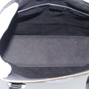 CELINE Macadam Canvas Tote Bag PVC Leather Black Gold Auth 191826V-11