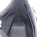 CELINE Macadam Canvas Tote Bag PVC Leather Black Gold Auth 191826V-19
