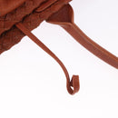 BOTTEGA VENETA INTRECCIATO Cabas PM Hand Bag Leather Brown 141498 Auth 191828V-9