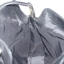 GUCCI Hand Bag Canvas Black Silver 001 3734 Auth 191829A-18