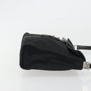 GUCCI Hand Bag Canvas Black Silver 001 3734 Auth 191829A-4