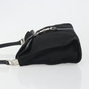 GUCCI Hand Bag Canvas Black Silver 001 3734 Auth 191829A-5