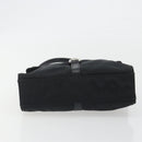 GUCCI Hand Bag Canvas Black Silver 001 3734 Auth 191829A-9