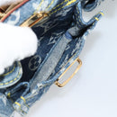 LOUIS VUITTON Monogram Denim Neo Speedy Hand Bag Blue M95019 LV Auth 191830V-24