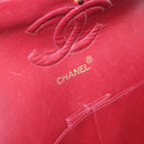 CHANEL Chain Matelasse25 Shoulder Bag Lamb Skin Black Gold CC Auth 191834SAM-21