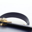 CELINE Hand Bag Leather 2way Purple Gold Auth 191842V-14
