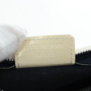 Christian Dior Trotter Canvas Pouch PVC Navy Silver Auth 191849V-12