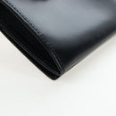 CARTIER Card Case Leather Black Auth 191854V-15
