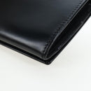 CARTIER Card Case Leather Black Auth 191854V-16