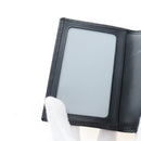 CARTIER Card Case Leather Black Auth 191854V-9
